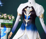 Genshin Impact Fontaine God of Justice Focalors White Cosplay Costume