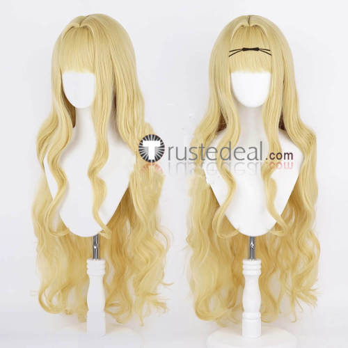 Shugo Chara Rima Mashiro Yaya Yuiki Long Blonde Cosplay Wig