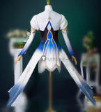 Genshin Impact Fontaine God of Justice Focalors White Cosplay Costume