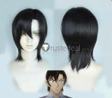 Detective Conan Kenji Hagiwara Shuichi Akai Black Cosplay Wig