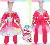 Vocaloid Project Sekai Brand New Wonderland Miku Pink Cosplay Costume