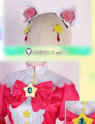 Vocaloid Project Sekai Brand New Wonderland Miku Pink Cosplay Costume