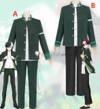 WIND BREAKER Haruka Sakura Hayato Suo Green Uniform Cosplay Costume