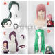 Fire Emblem Three Houses Sothis Linhardt Petra Hilda Pink Green Styled Cosplay Wig