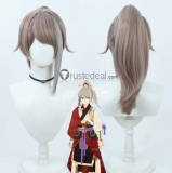 Fate Samurai Remnant Yamato Takeru Saber Zhou Yu Zheng Chenggong Yui Shousetsu Silver Green Black Cosplay Wig