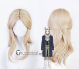 Sousou no Frieren Frieren Beyond Journey's End Demon Aura Lugner Linie Heiter Green Pink Blonde Cosplay Wig