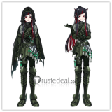 Commission Disney Twisted-Wonderland Lilia Vanrouge Right General's Armor Cosplay Shoes Boots