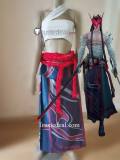 League of Legends LOL Yone Cosplay Skirt Bandages Costume