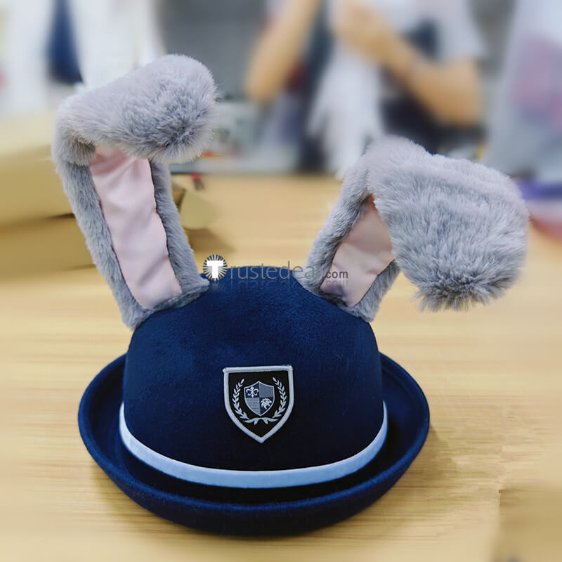 Zootopia Nick Wilde and Judy Hopps Police Officer Cosplay Hat