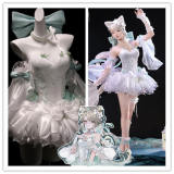 1/3 Delusion Genshin Impact Lynette Fanart Angel Neko Cosplay Costume