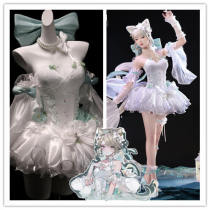 1/3 Delusion Genshin Impact Lynette Fanart Angel Neko Cosplay Costume