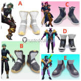 League of Legends LOL Heartsteel Ezreal Aphelios Shieda Kayn Sett Yone Alune Cosplay Shoes Boots