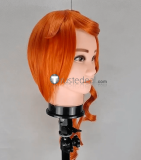 Pokemon Jasmine Sonia Orange Brown Styled Cosplay Wig