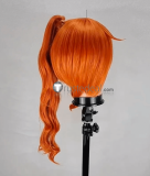 Pokemon Jasmine Sonia Orange Brown Styled Cosplay Wig