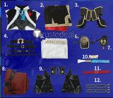 Honkai Star Rail Blade Jing Yuan Cosplay Costume Custom Size