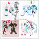 Vocaloid Snow Miku Wonderland Hatsune Miku Yanhe Cosplay Boots Shoes
