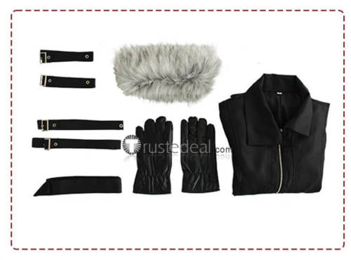 Bungou Stray Dogs Atsushi Nakajima Black Coat Cosplay Costume