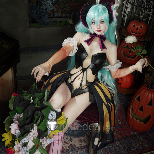 Vocaloid Hatsune Miku Swallowtail Butterfly Cosplay Costume