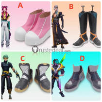 League of Legends LOL Heartsteel Ezreal Aphelios Yone Alune Cosplay Shoes Boots