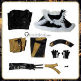 Final Fantasy XVI FF16 FFXVI Benedikta Harman Black Cosplay Costume