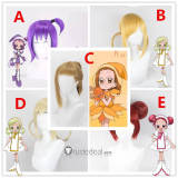 Ojamajo Doremi Dokkan Momoko Doremi Onpu Segawa Hazuki Blonde Brown Red Purple Styled Cosplay Wig