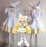 Ojamajo Doremi Magical DoReMi Ojamajo Makihatayama Hana White Cosplay Costume