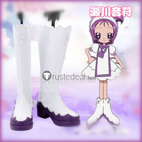 Ojamajo Doremi Magical DoReMi Patissiere Momoko Onpu Doremi Hazuki Aiko Blue Pink Purple Yellow Cosplay Shoes Boots