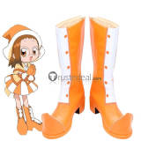 Ojamajo Doremi Magical DoReMi Dokkan Momoko Onpu Doremi Hazuki Aiko Blue Pink Purple Yellow Cosplay Shoes Boots 2