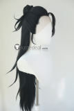 Jujutsu Kaisen Suguru Getou Lace Front Black Cosplay Wig