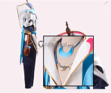 League of Legends LOL Prestige Spirit Blossom Master Yi Aphelios Sett Cosplay Costume