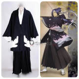 Hitman Reborn Viper Esper Mammon Rokudou Mukuro Black Kimono Cosplay Costume