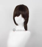 Guilty Crown Shinomiya Ayase Styled Brown Ponytail Cosplay Wig