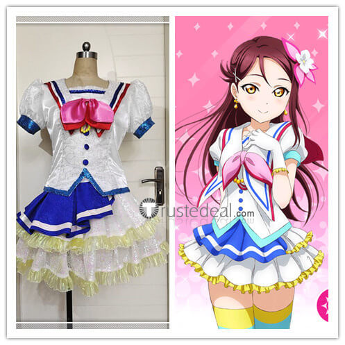 LoveLive Sunshine Aqours Aozora Jumping Heart Yoshiko Ruby Chika Dia Riko Kanan Hanamaru Cosplay Costume 2
