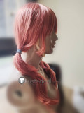 Final Fantasy XIII FF13 Vanille Pink Orange Cosplay Wig