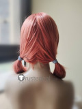 Final Fantasy XIII FF13 Vanille Pink Orange Cosplay Wig