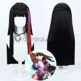 METALLIC ROUGE Rouge Naomi Grey Black Cosplay Wig