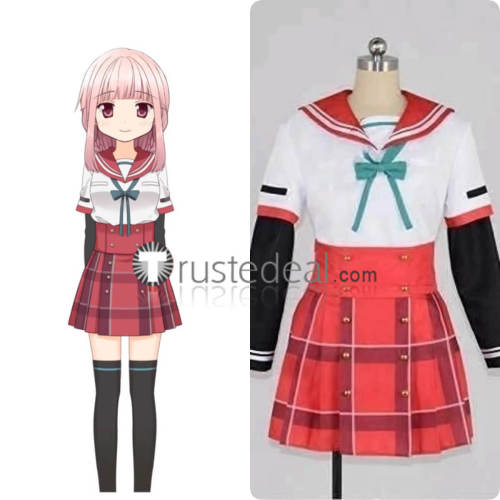 Magia Record Puella Magi Madoka Magica Side Story Iroha Tamaki School Uniform Cosplay Costume