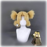Naruto Shikamaru Temari Nara Black Blonde Styled Cosplay Wig