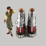 Final Fantasy VII Remake FF7 Jessie Rasberry Biggs Wedge Reno Cosplay Shoes Boots