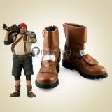 Final Fantasy VII Remake FF7 Jessie Rasberry Biggs Wedge Reno Cosplay Shoes Boots