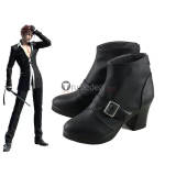 Final Fantasy VII Remake FF7 Jessie Rasberry Biggs Wedge Reno Cosplay Shoes Boots