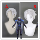 League of Legends LOL EDG Aphelios Silver Styled Cosplay Wig
