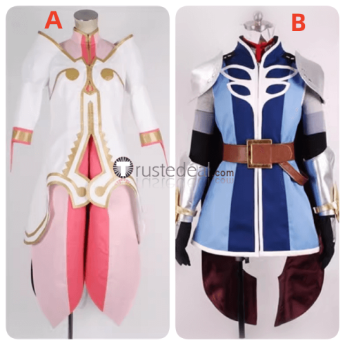 Tales of Vesperia Estelle Estellise Sidos Heurassein Hisca Aiheap Cosplay Costume