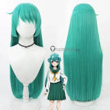 Mahou Shoujo ni Akogarete Hiiragi Utena Minakami Sayo Hanabishi Araga Akoya Anemo Tenkawa Blue Purple Cosplay Wig