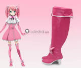 Mahou Shoujo ni Akogarete Hiiragi Hanabishi Araga Leopard Tenkawa Magia Baiser Magenta Azul Sulfur Cosplay Shoes Boots