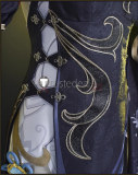 Genshin Impact Frostflower Dew Shenhe New Outfit Black Cheongsam New Year Cosplay Costume