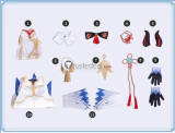 Genshin Impact Ganyu La Signora The Fair Lady Cosplay Costumes