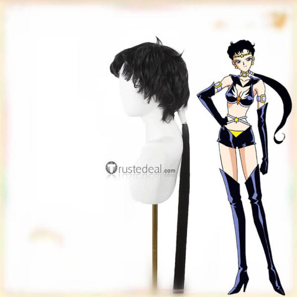 Sailor Moon Kou Seiya Sailor Star Fighter Kou Yaten Sailor Star Healer Taiki Kou Sailor Star Maker Cosplay Wig