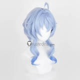 Genshin Impact Frostflower Dew Shenhe Twilight Blossom Ganyu Xingqiu Bamboo Rain New Cosplay Wig