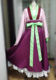 Kusuriya no Hitorigoto The Apothecary Diaries Maomao Servant Pink Purple Orange Cosplay Costume